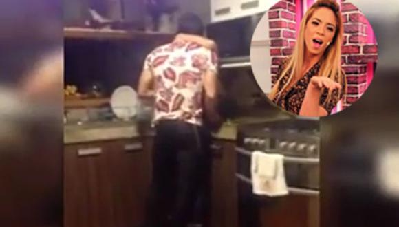 Esto Es Guerra: Patricio Parodi besa a otra chica que no es Sheyla Rojas [VIDEO] 