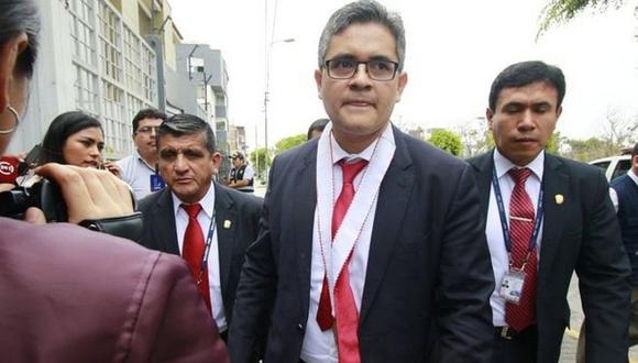 Fiscal José Domingo Pérez pide se incaute el celular de Alan García