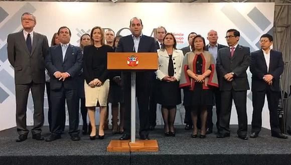 Fernando Zavala solicita cuestión de confianza frente a moción de censura contra Marilú Martens