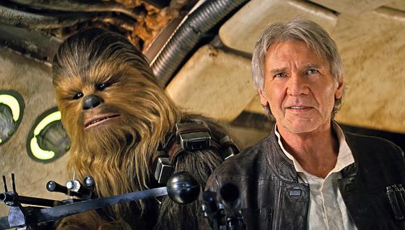 Harrison Ford dice que Han Solo y Chewbacca son como un "matrimonio mayor"