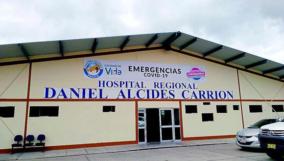 La paciente había sido hospitalizada en el Hospital Regional Daniel Alcides Carrión de Pasco por obstrucción intestinal. (Foto: GEC)