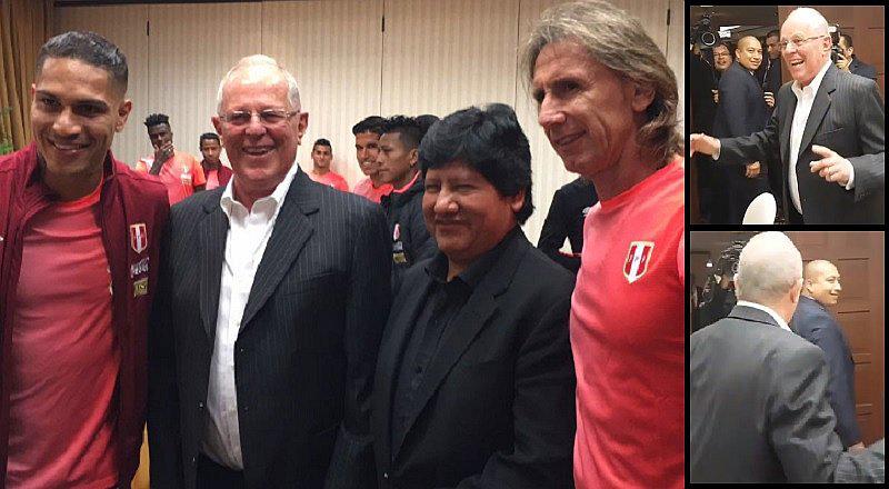 PPK: Visita de Presidente a Selección Nacional termina con "bailecito"
