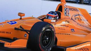 Indianápolis: Alonso sigue su preparación con 122 vueltas al óvalo de la Brickyard