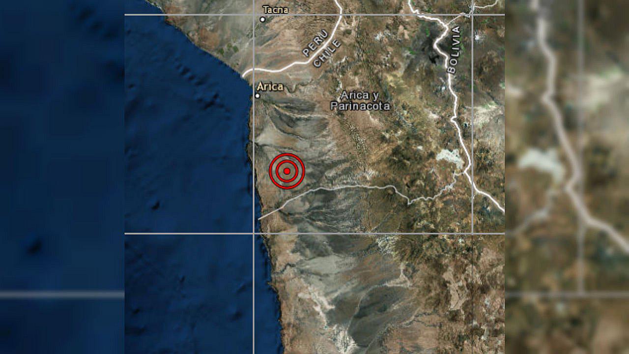 Sismo de 5.0 remeció Tacna esta madrugada