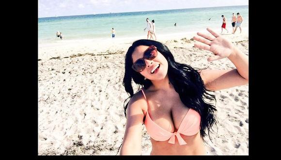 ¡Maricarmen Marín remece las redes sociales con sexy foto en bikini!