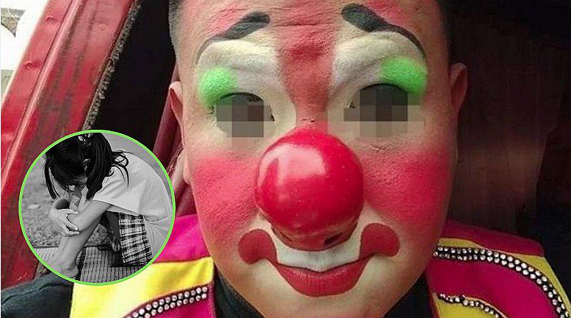 Payaso viola a niña de 12 años, hija de su pareja 