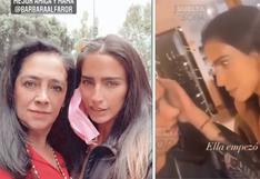 Bárbara de Regil es criticada por golpear en la cabeza a su mamá en un video 