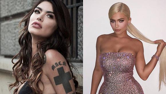 Angie Jibaja pide que no la confundan con Kylie Jenner por cambio de look