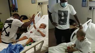 Jefferson Farfán cumple sueño de niño con leucemia | FOTOS y VIDEO