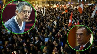 Anuncian marcha contra la libertad de Alberto Fujimori y blindaje a Héctor Becerril (VIDEO)