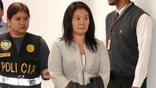 Keiko Fujimori: "No he perdido la esperanza, tengo fe de que todo esto acabará" 