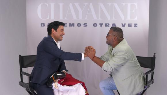 Choca emocionado por esta entrevista, contó que el puertorriqueño habló sobre su tema “Yo te amo”, que es la canción oficial de la telenovela peruana “Perdóname”, que protagonizan Aldo Miyashiro y Erika Villalobos.