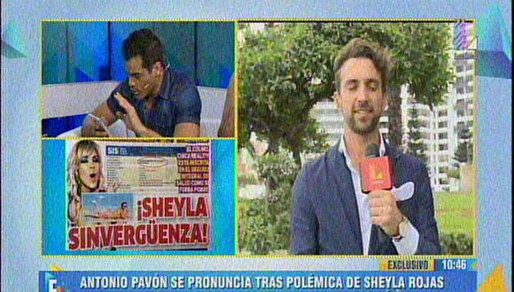 Sheyla Rojas: Antonio Pavón justifica por qué la guerrera contaba con SIS [VIDEO]