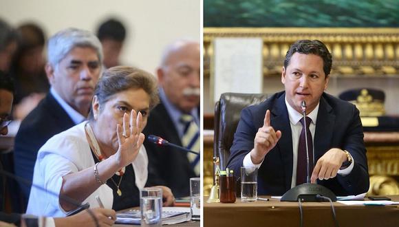Daniel Salaverry llamó la atención a Luz Salgado y Alejandra Aramayo por interrumpir a congresista