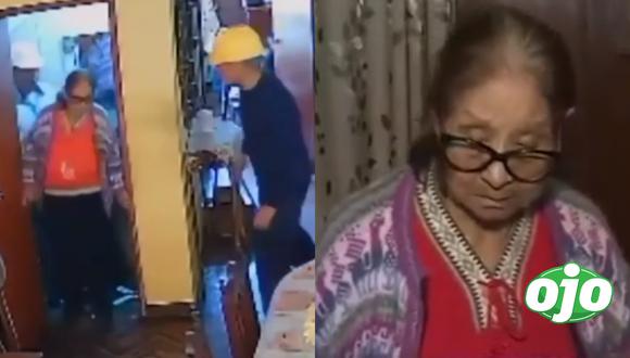 Delincuentes se hacen pasar como trabajadores de Sedapal para desvalijar casa de un anciana de 84 años