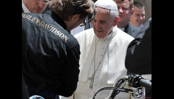 Papa Francisco tiene sus propias Harley Davidson [VIDEO]