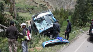 Accidente vehicular en Ayacucho causa 8 muertos y más de 30 heridos 