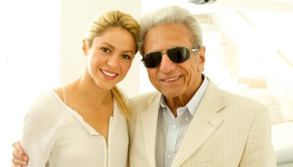 Shakira celebra los 90 años de su padre con emotivo mensaje. (Foto: @shakira)