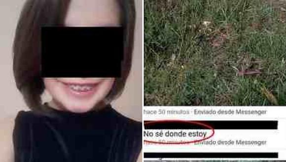 Secuestran a adolescente pero esta logra subir fotos en Facebook para pedir ayuda