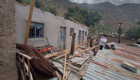 Huancavelica: Comuneros desalojan a familia tras enterarse que incumplieron cuarentena. (Foto: GEC)