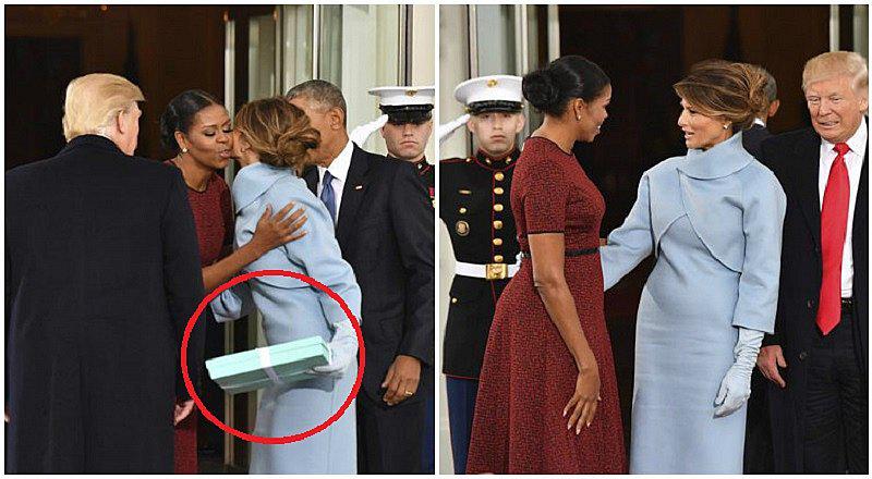 Michelle Obama: ¿Qué le regaló Melania Trump antes de la investidura? 