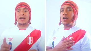 Joven youtuber invita a todos los peruanos a entonar el Himno Nacional en quechua 