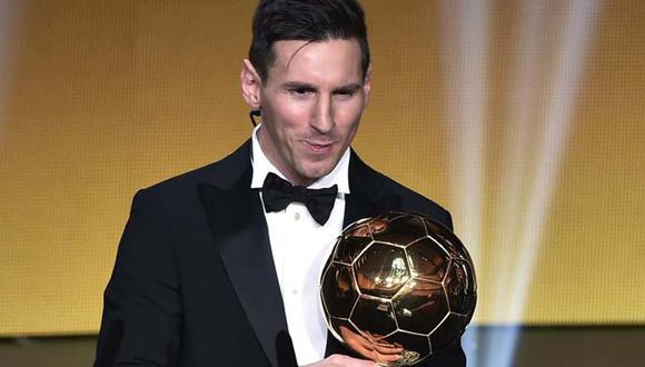Lionel Messi: No me obsesiona ganar el Balón de Oro  