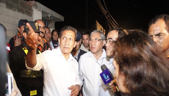 Ollanta Humala: Es muy riesgoso construir una vivienda en una quebrada