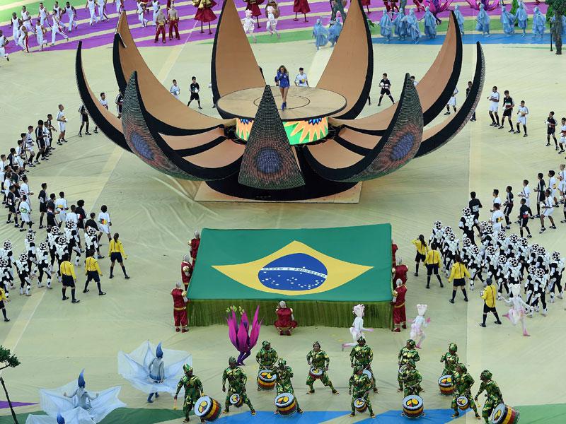 ¡Se inició la inauguración del Mundial Brasil 2014! 