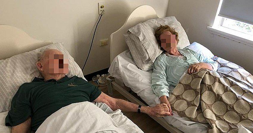 Abuelitos con 70 años de matrimonio fallecen agarrados de la mano