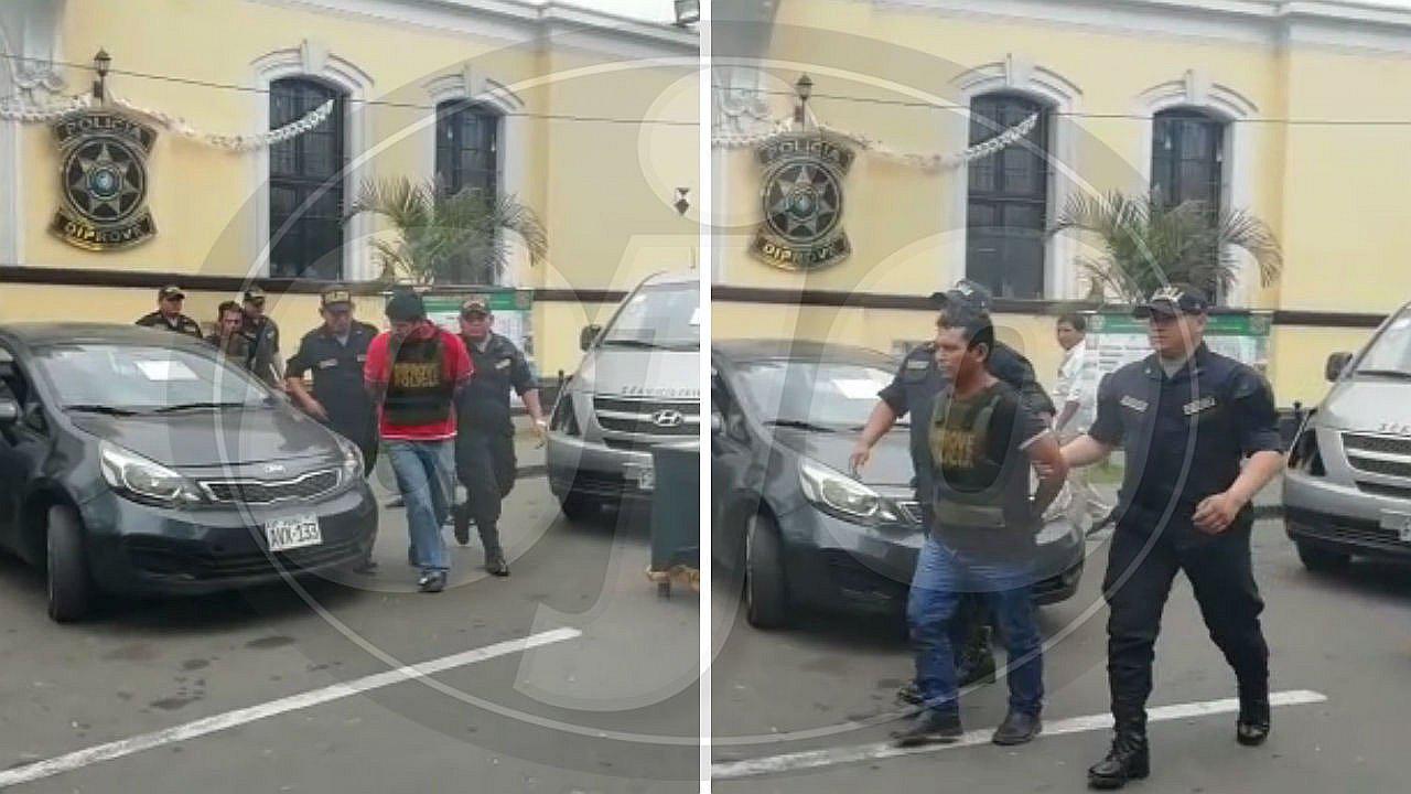 Capturan a dos presuntos delincuentes dedicados a desmantelar autos (VIDEO)