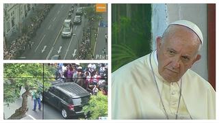 PNP reporta abandono de auto negro en ruta por donde pasará papa Francisco