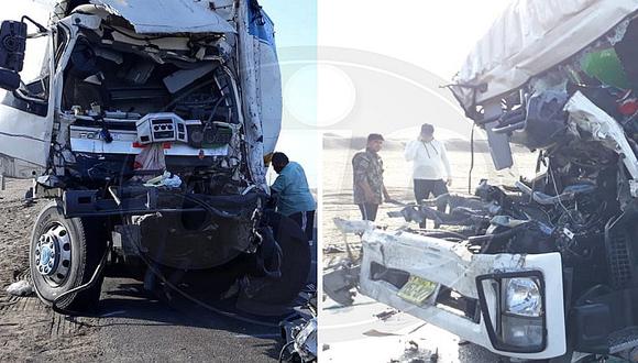 Tres conductores mueren en triple choque en la Panamericana Norte (FOTOS)