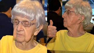 Abuelita tiene 102 años y revela cuál es su secreto para llegar a esta edad