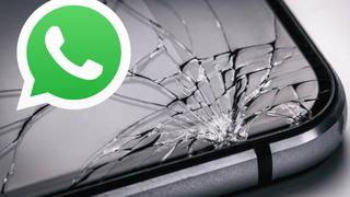 Cómo salvar las fotos y videos de WhatsApp que están en un móvil con la pantalla rota