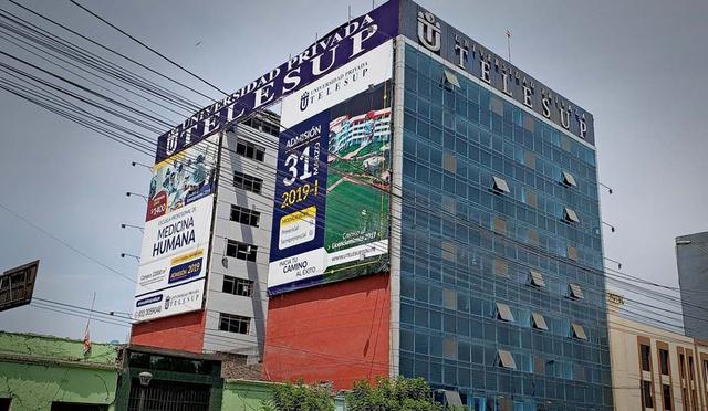 Universidad Privada Telesup. Licencia denegada el 30 de mayo del 2019. (Foto: Sunedu)