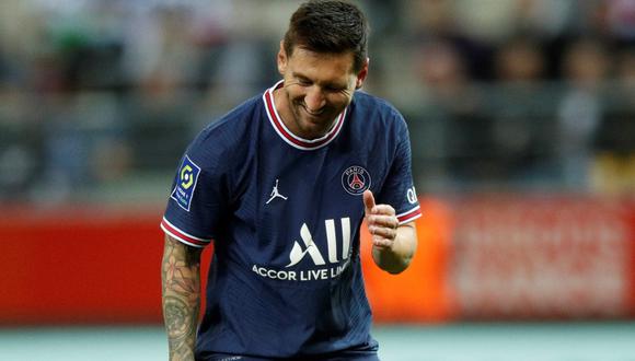 Lionel Messi se estrenó ante el Reims en su primer partido con la camiseta del PSG. (Foto: EFE)