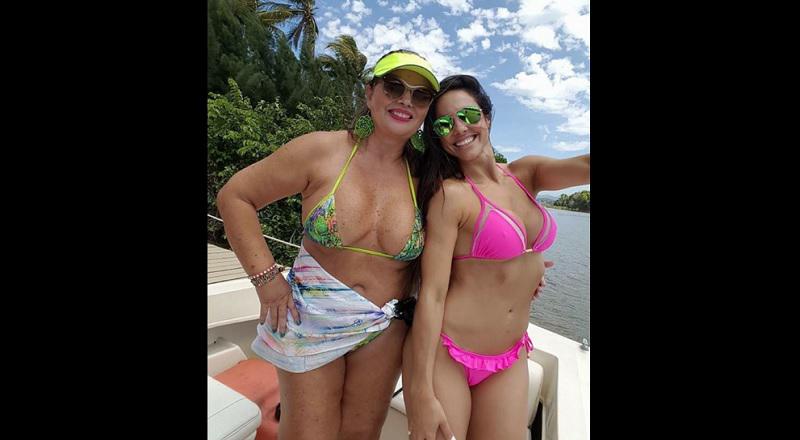 Paloma Fiuza alborota el Instagram al subir fotos de su mamá en bikini [FOTOS]