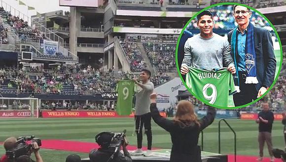Raúl Ruidíaz es presentado en su nuevo equipo de la MLS y a estadio lleno (VÍDEO)