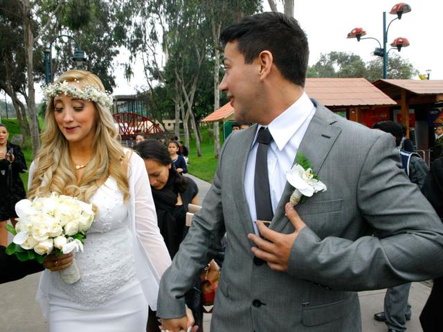 Jean Paul Santa María se casó con Romina Gachoy