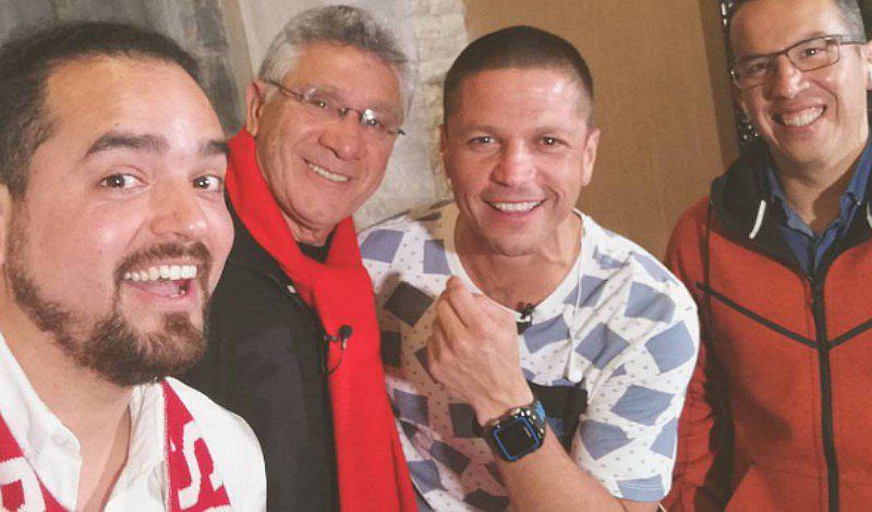 Franco Cabrera demuestra su pasión por la bicolor [FOTOS]