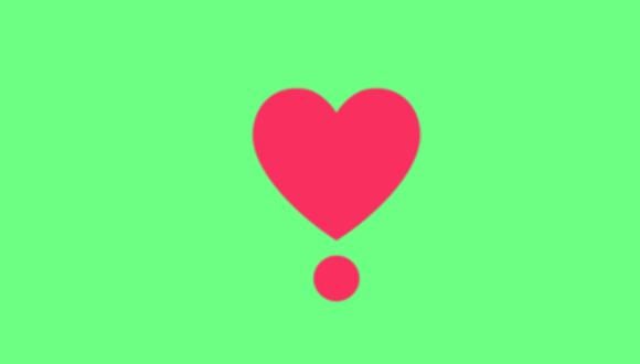 ¿Alguna vez alguien te mandó este emoji? Conoce qué significa el corazón con puntito debajo. (Foto: Emojipedia)