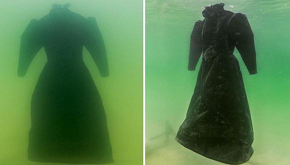 Facebook: Mira cómo se vuelve un vestido dejado en el Mar Muerto por 2 años [FOTOS]