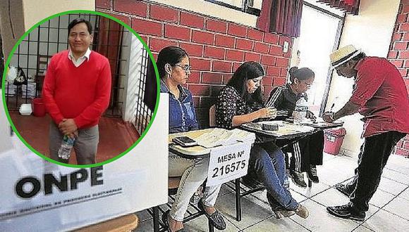 Candidato en Cusco es detenido cuando iba a votar