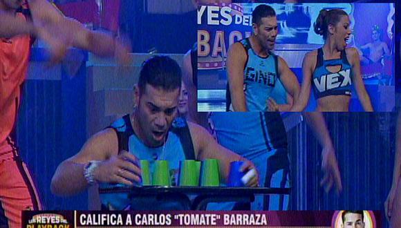 Los Reyes del Playback: 'Tomate' Barraza vacila a Gino Assereto con este baile 