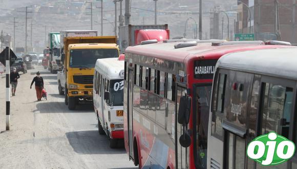 Solo se permitirá el uso de taxis autorizados y transporte público durante Semana Santa, anunció el ministro Ricardo Cuenca. (Foto: Lino Chipana Obregón / @photo.gec)