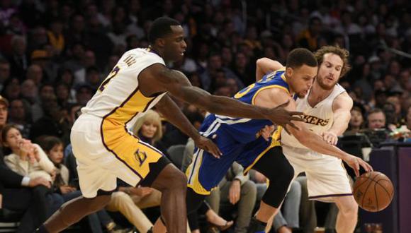 NBA: Coleros Lakers sorprenden a los campeones Warriors y los derrotan