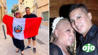 Lucía de la Cruz y Luisito Caycho se reencuentran en España: “Gracias mi cuculí” 