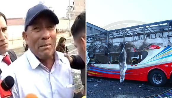 ​Hombre logró escapar de bus interprovincial en Fiori pero seis familiares murieron