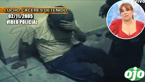 La vez que Lucho Cáceres terminó en la comisaría “drogado y borracho”, según la Policía | FOTO: Capturas ATV